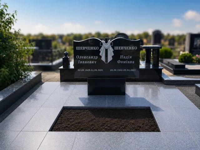 Гранітні пам’ятники для ритуальних послуг у Миколаєві
